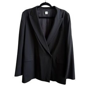 J. Crew double breasted Elegant Black Blazer